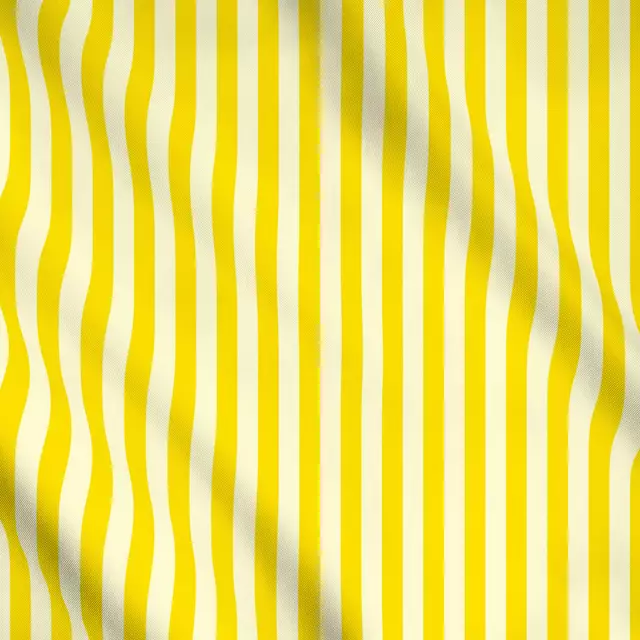 Meterware Stripes Gelb