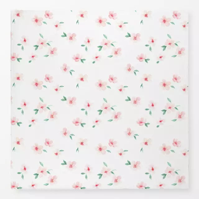 Tischdecke Kirschblüten Rosa Weiß