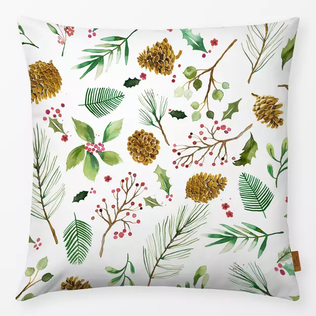 Kissen Christmas Botanical Plants