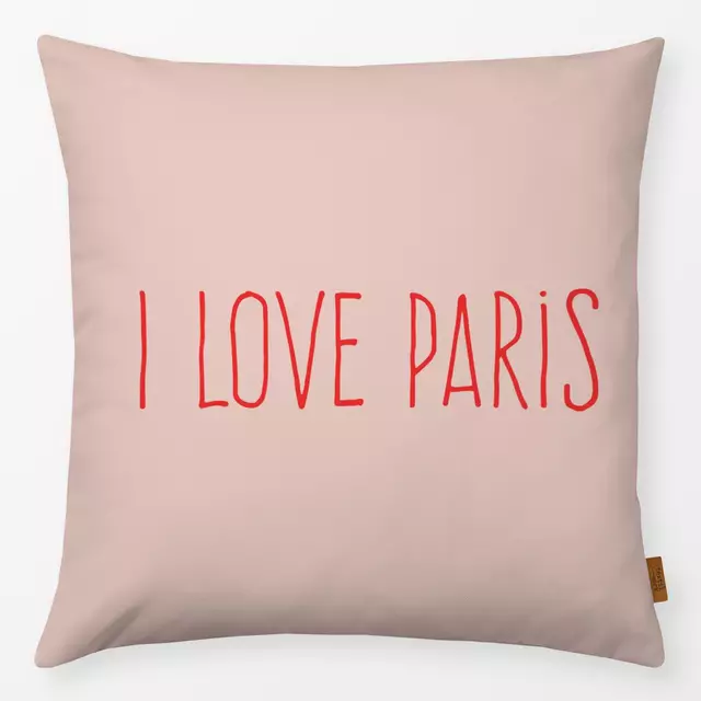 Kissen I love Paris