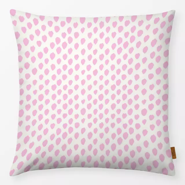 Kissen Painted Pink Dots