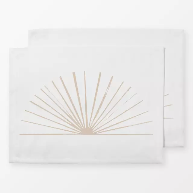 Tischset sunrise desert sand