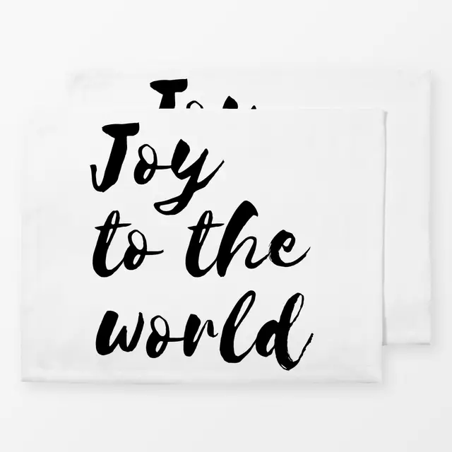 Tischset Joy to the world