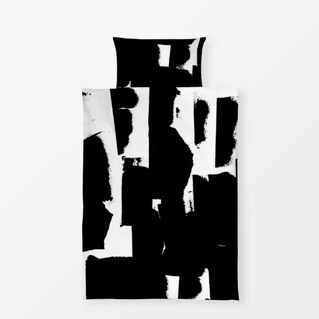 Bettwäsche Abstract Black & White
