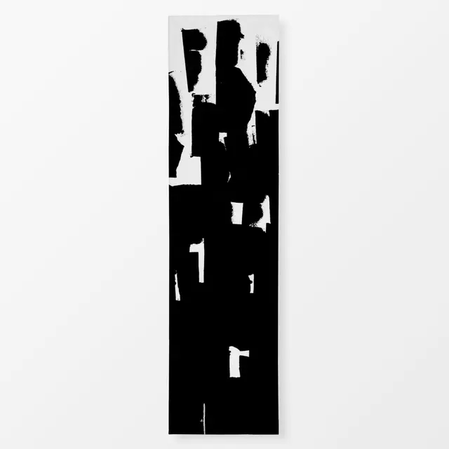 Tischläufer Abstract Black & White