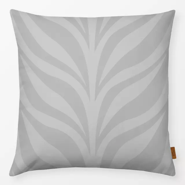 Kissen Tropical Paradise Leaf grey