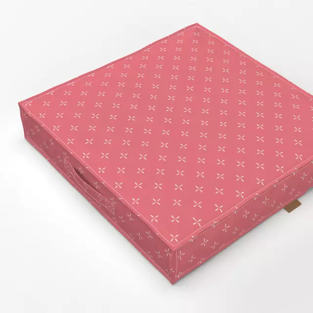 Bodenkissen Flower Geo pink rosa