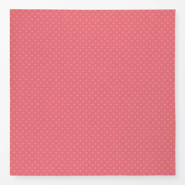 Tischdecke Flower Geo pink rosa