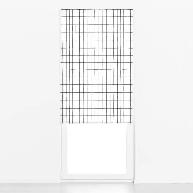 Raffrollo Karo Mania Grid 1