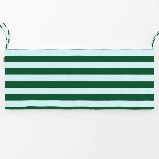 Bankauflage Stripes green bold