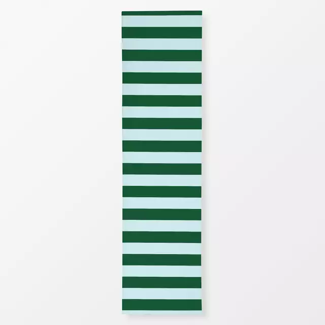 Tischläufer Stripes green bold