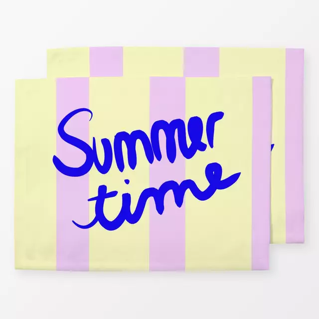 Tischset Summer Time Stripes