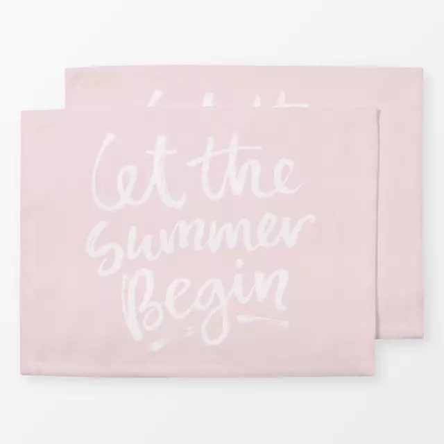 Tischset Let The Summer Begin