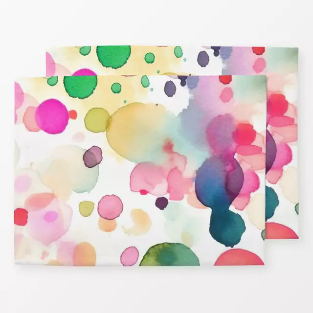 Tischset Watercolor Confetti