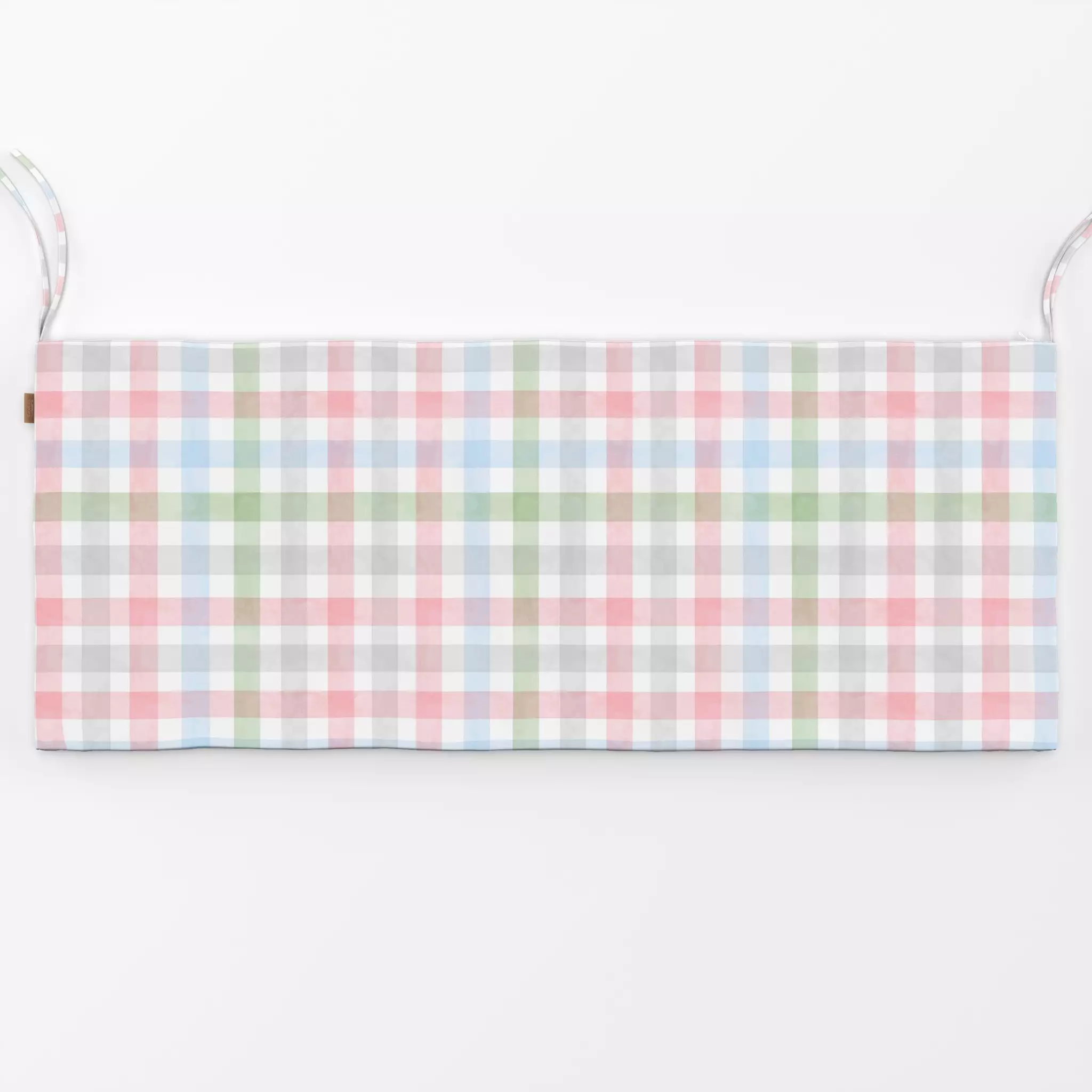 Bankauflage Gingham Frühling Pastell Gingham Frühling Pastell