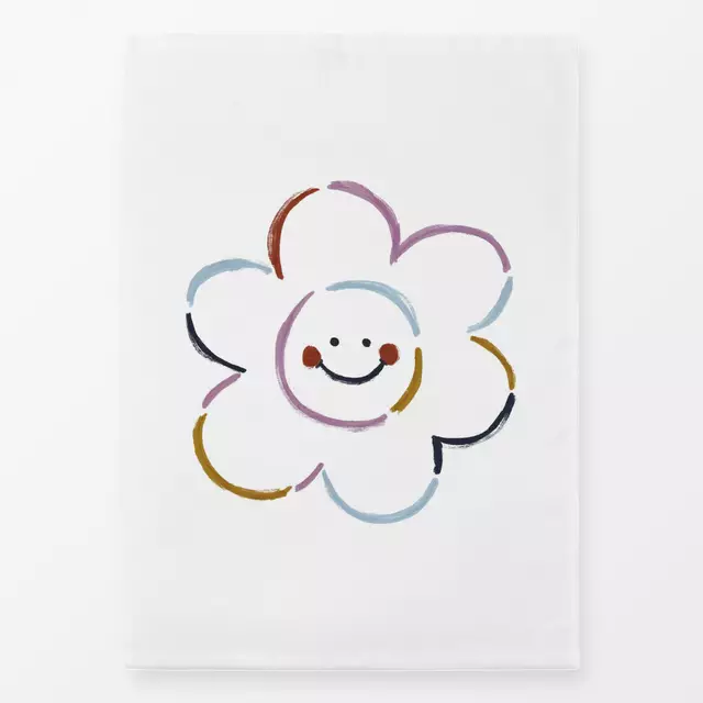Geschirrtuch Smiley Flowers | Print