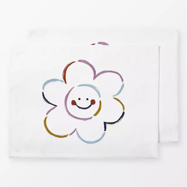 Tischset Smiley Flowers | Print