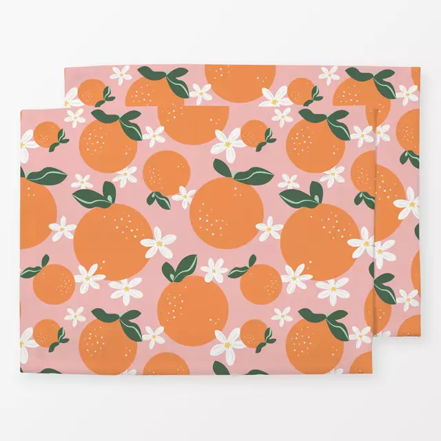 Tischset Flores de Naranja