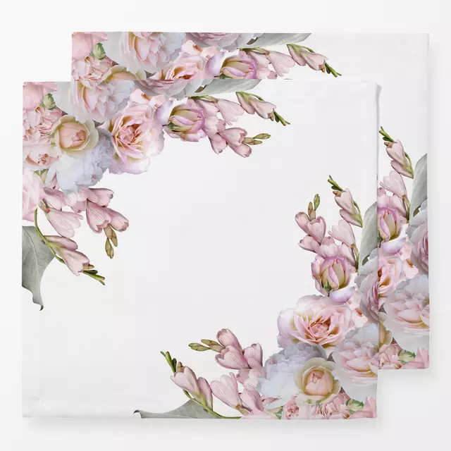 Servietten Blush Vintage Rosen