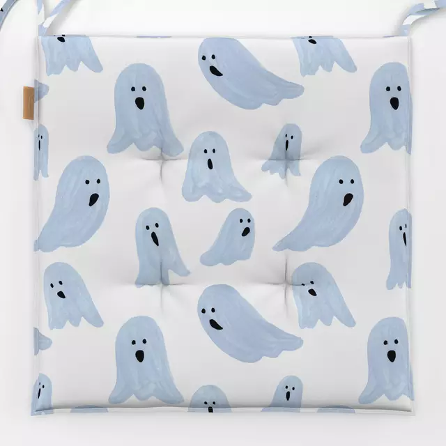 Sitzkissen Halloween Boo Pattern