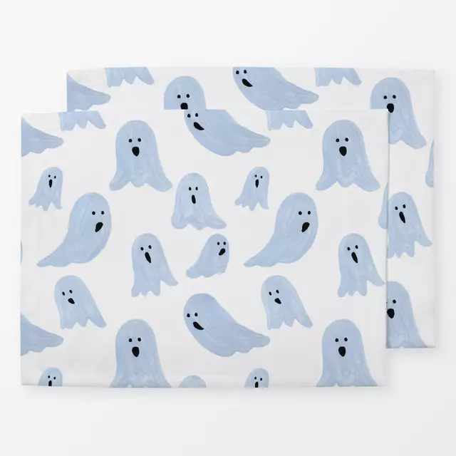 Tischset Halloween Boo Pattern