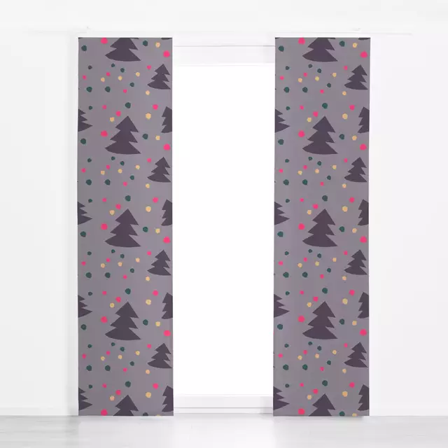 Flächenvorhang Velvet Christmas