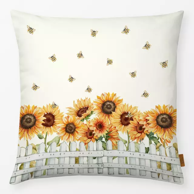 Kissen Cottage Sunflower Bees