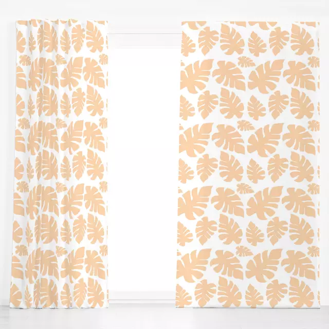 Dekovorhang Golden Leaves