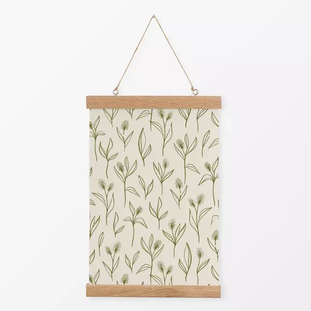 Textilposter Lavenia Cream