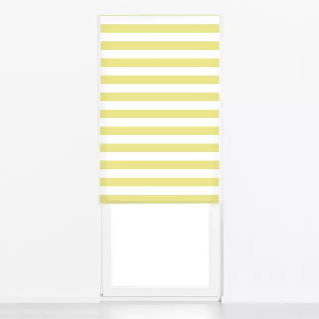 Raffrollo Yellow Stripes