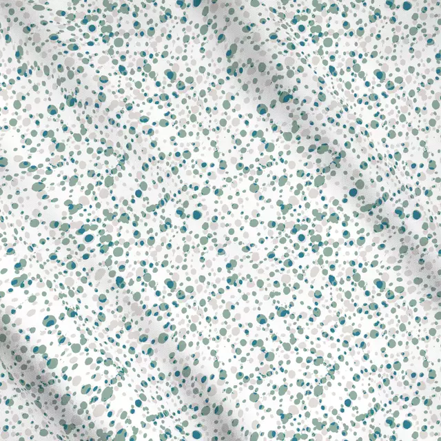 Meterware Tiny Dots Grün