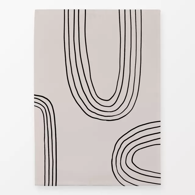 Geschirrtuch Lines and Circles