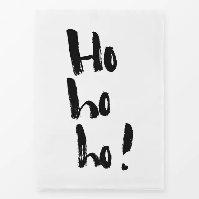 Geschirrtuch Hohoho! Weihnachts-Lettering