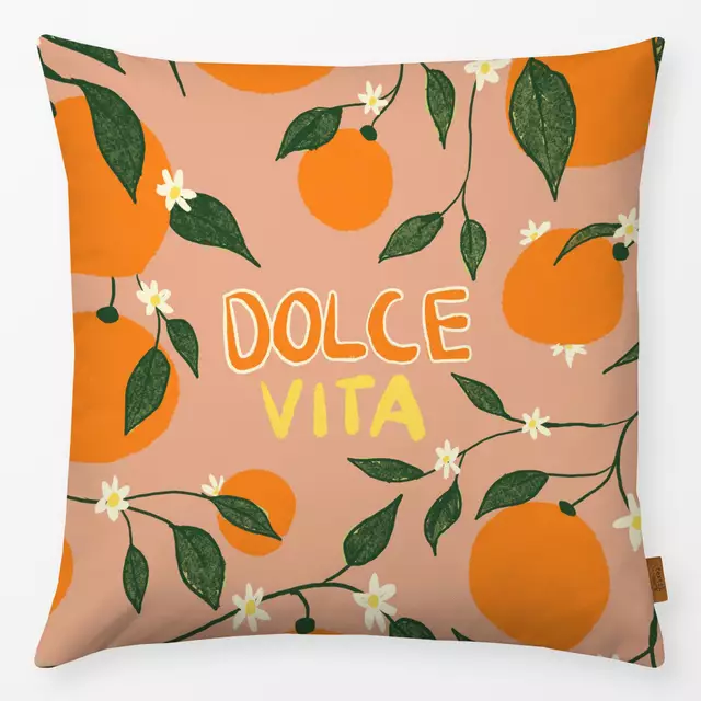 Kissen Dolce Vita & Orangen