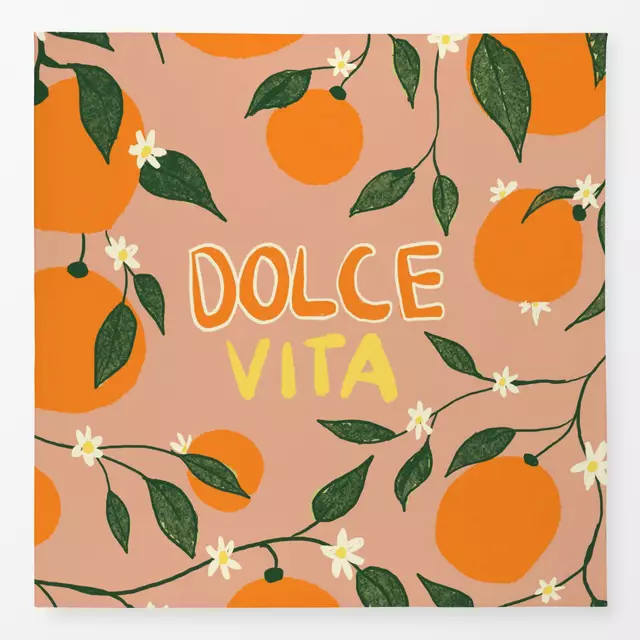 Tischdecke Dolce Vita & Orangen