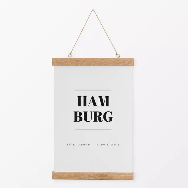 Textilposter Hamburg