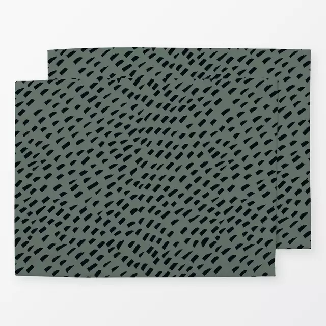 Tischset Marker green