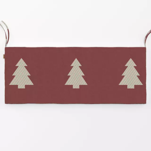 Bankauflage Striped Christmas tree II