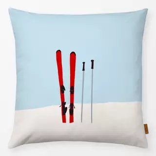 Kissen Skier