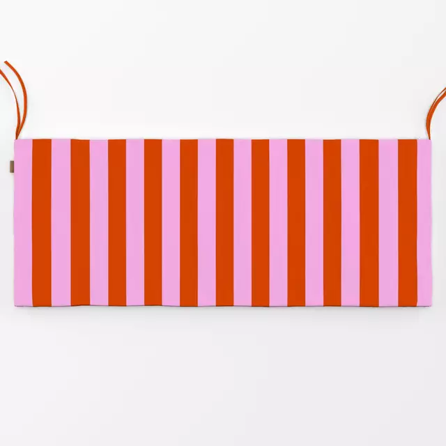 Bankauflage Blush Tangerine Stripes