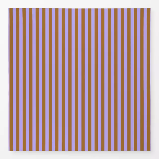Tischdecke Summer Stripes Lilac Brown