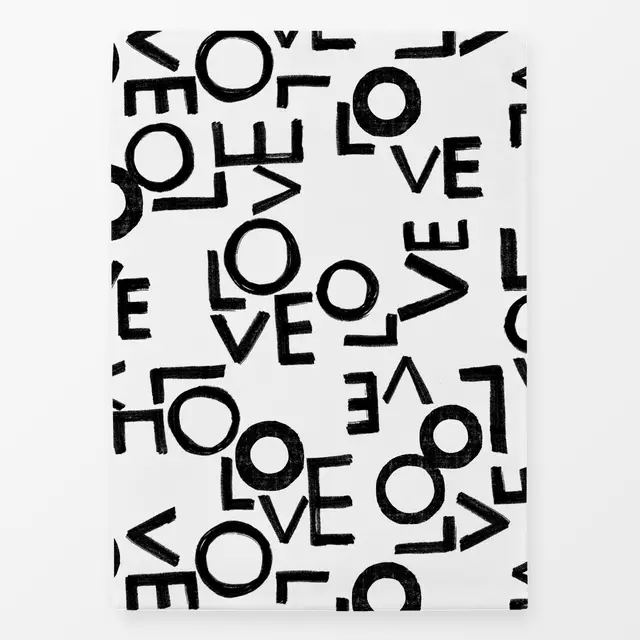 Geschirrtuch LOVE
