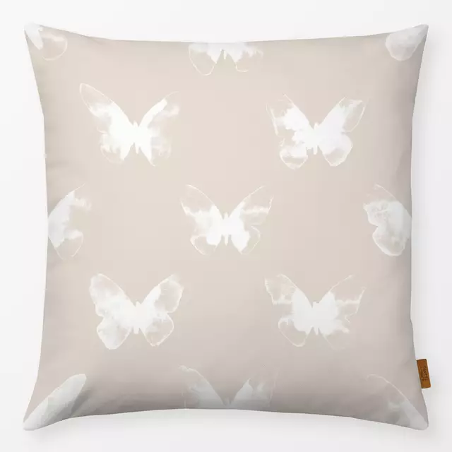 Kissen Schmetterling 3 Beige Sand