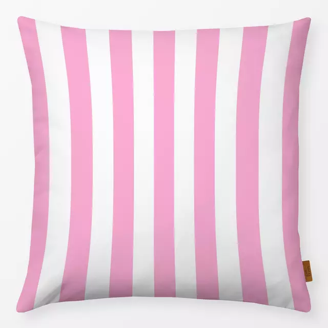 Kissen Vintage Stripe Pink