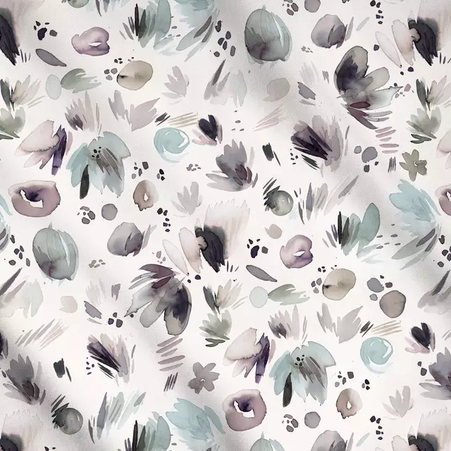 Meterware Abstract Floral Rustic Summer