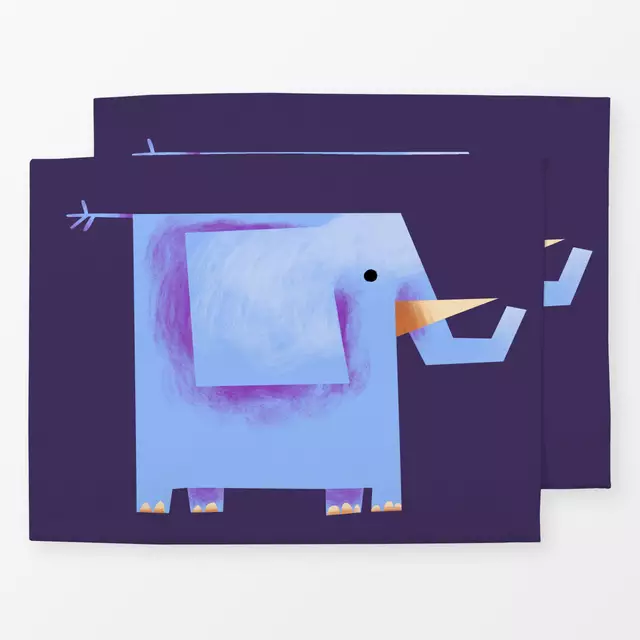 Tischset Elefant