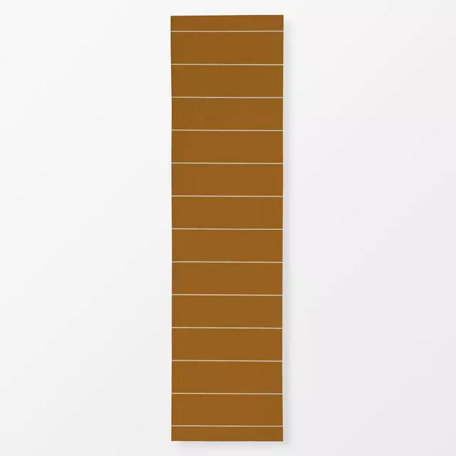 Tischläufer Streifen Braun Beige
