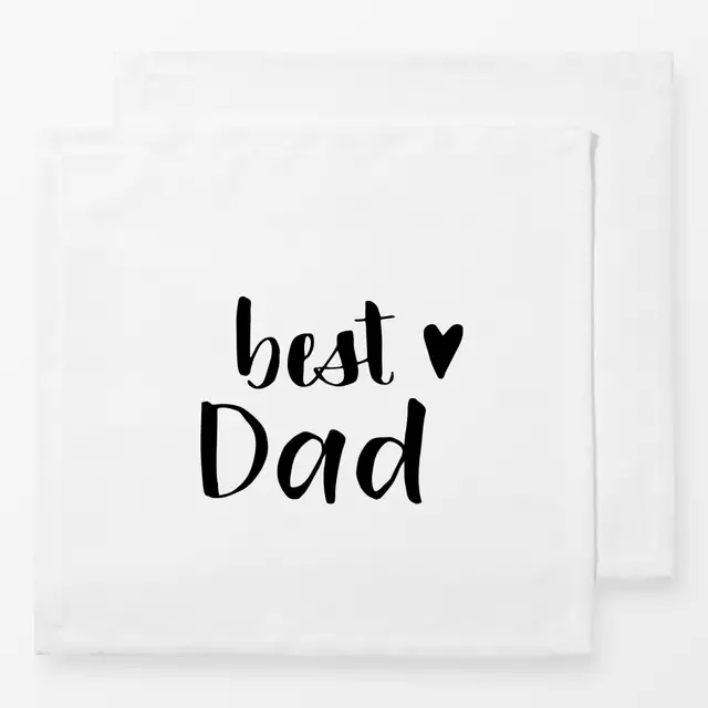 Servietten Best Dad sw