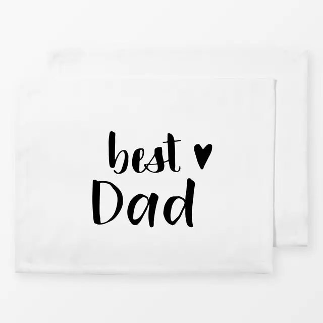 Tischset Best Dad sw