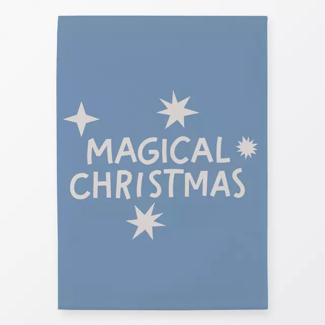 Geschirrtuch Magical Christmas Blue